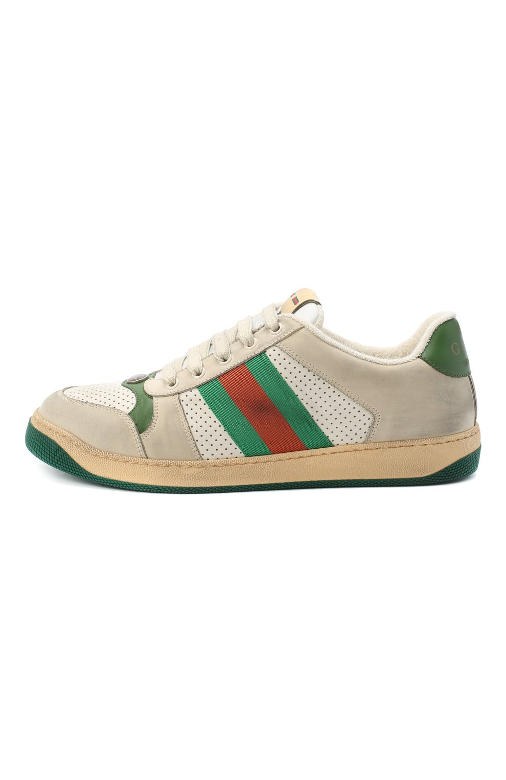 Кожаные кеды screener GUCCI, арт. 546163/0YI20, фото 3