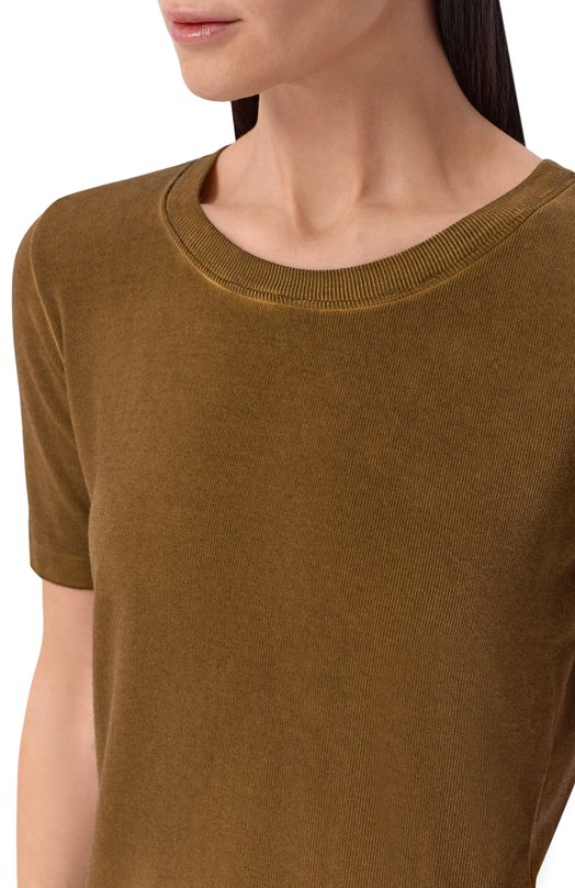 Топ из вискозы Uma Wang UP1032 Коричневый  UP1032 Фото 5