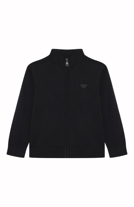 Кардиган из хлопка и шерсти EMPORIO ARMANI, арт. EB000439/AF15211