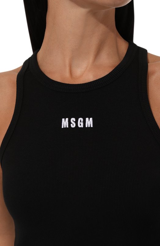 фото Хлопковая майка msgm