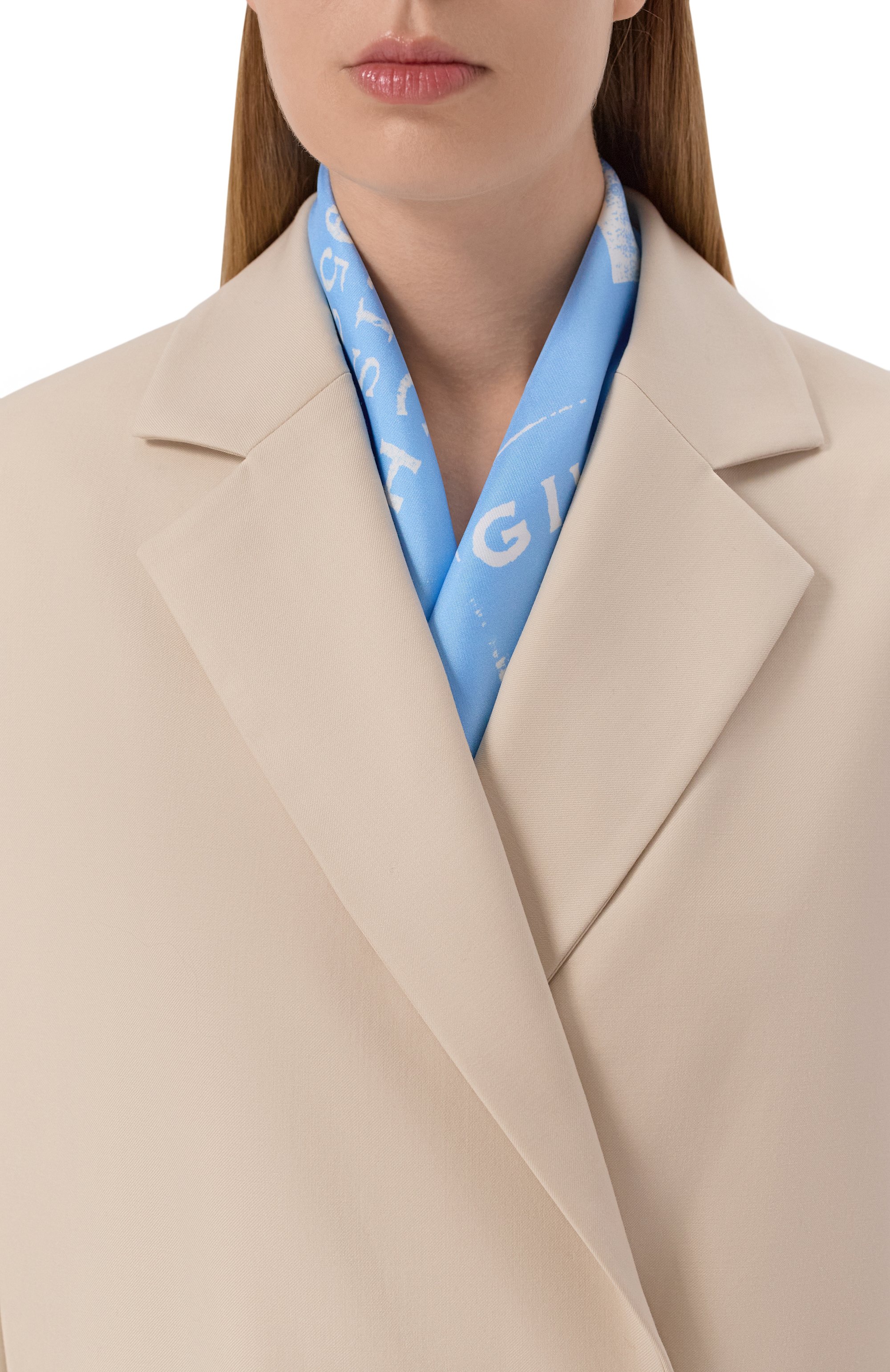 Шелковый платок GIVENCHY, арт. 710009730, фото 2