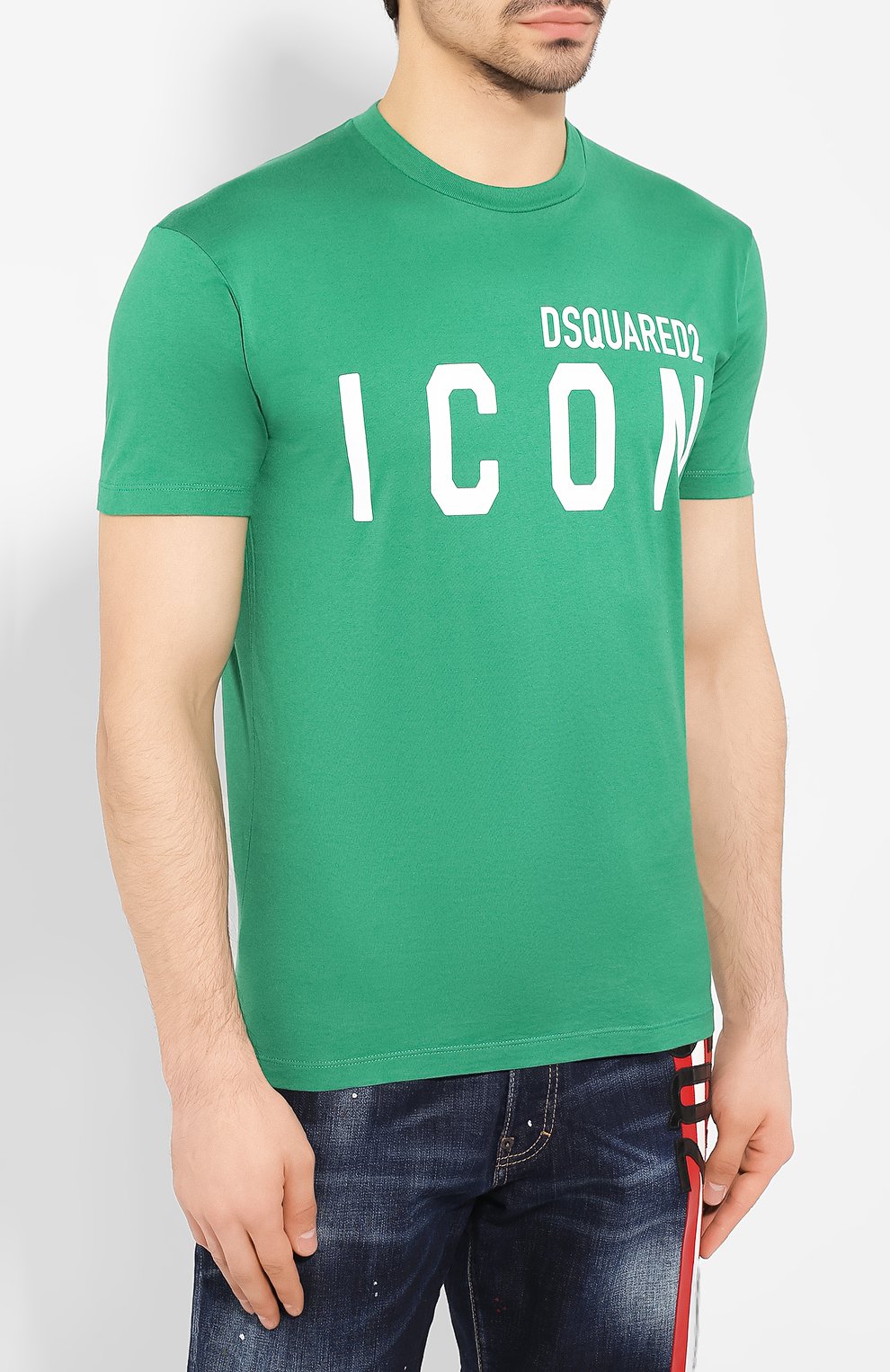 Хлопковая футболка DSQUARED2, арт. S79GC0001/S23009, фото 3