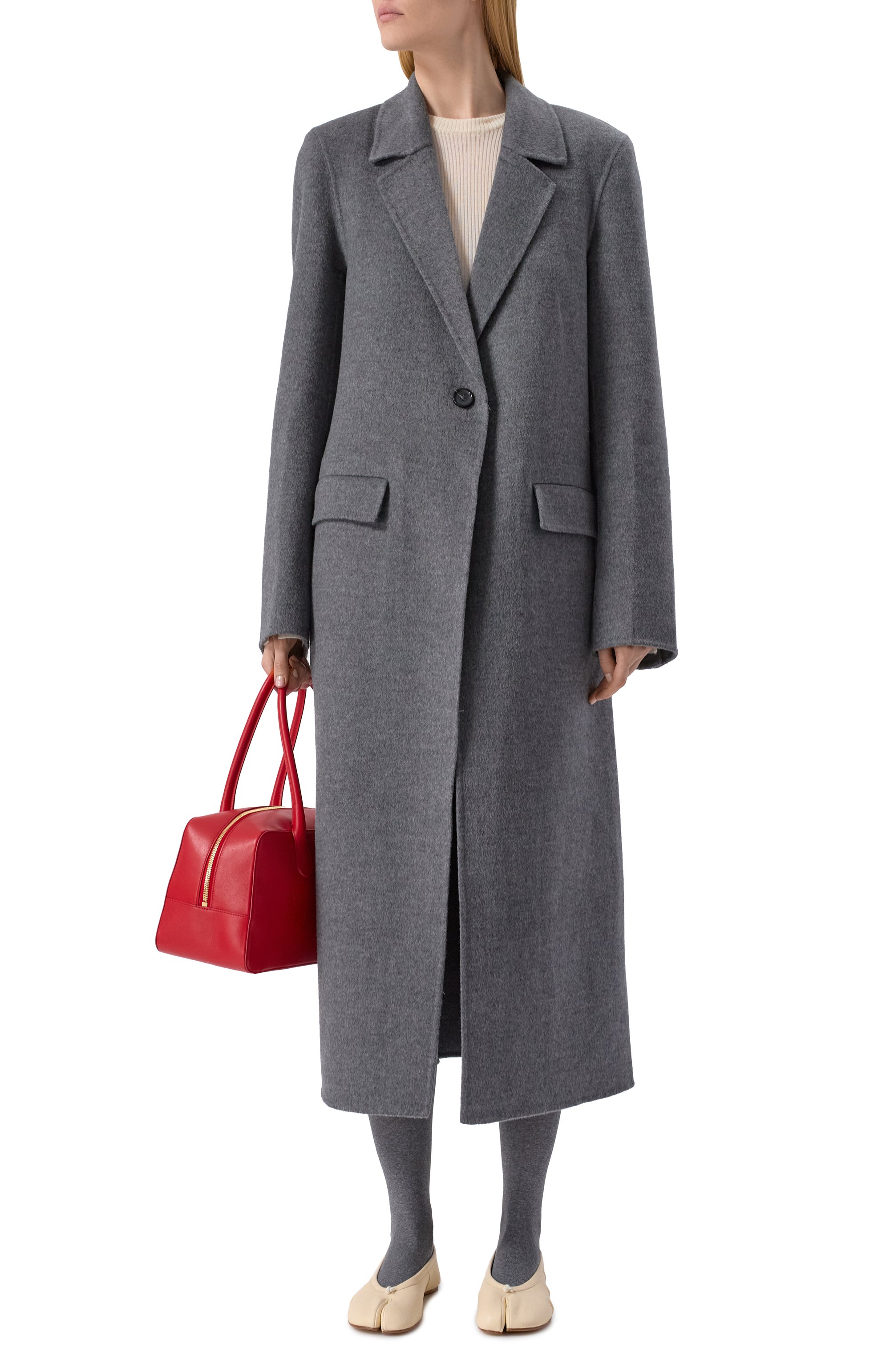 Кожаные балетки tabi MAISON MARGIELA, арт. S58WZ0127/P6378, фото 2