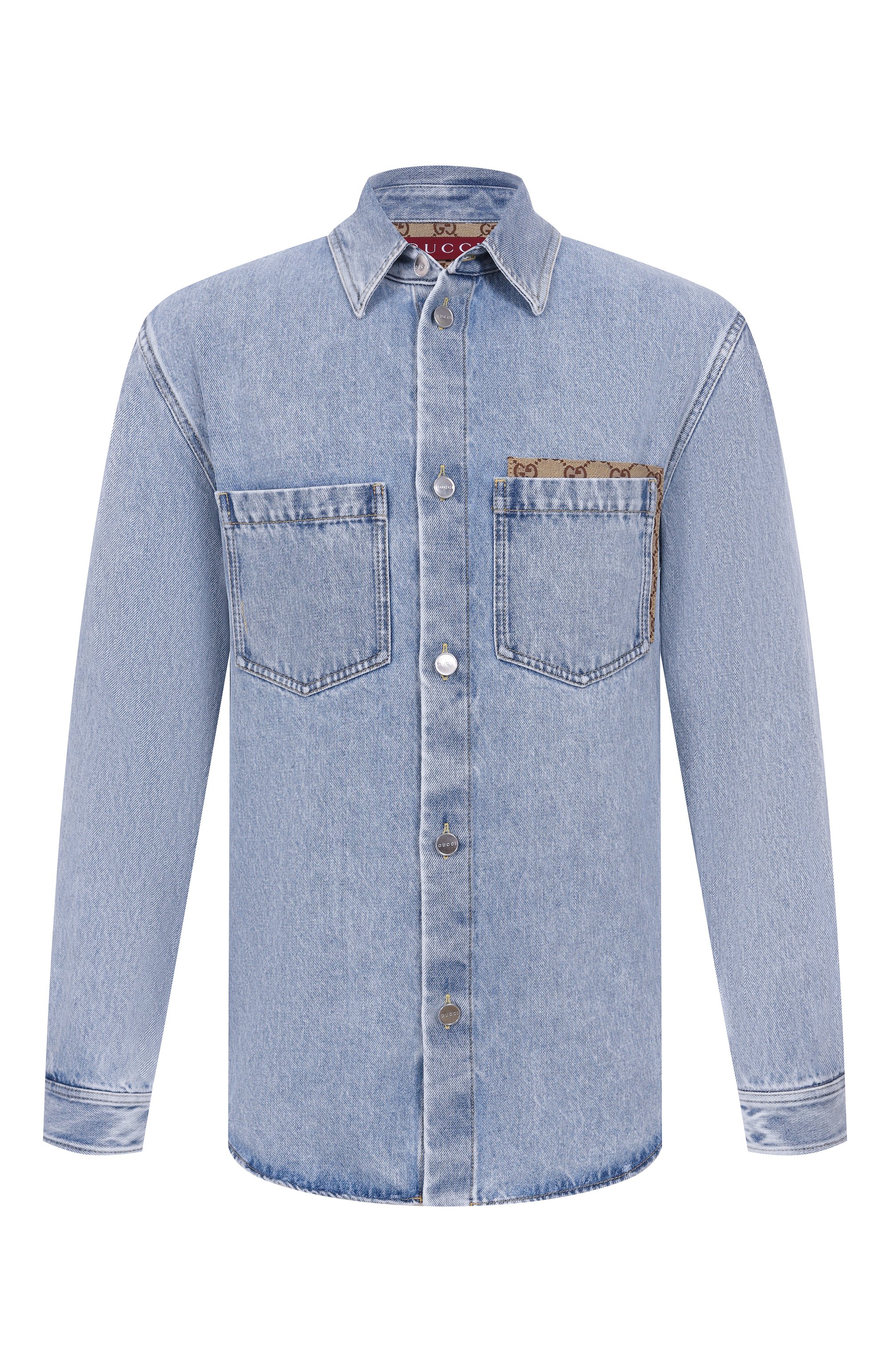 Джинсовая рубашка GUCCI, арт. 835220/XDDCY, фото 1