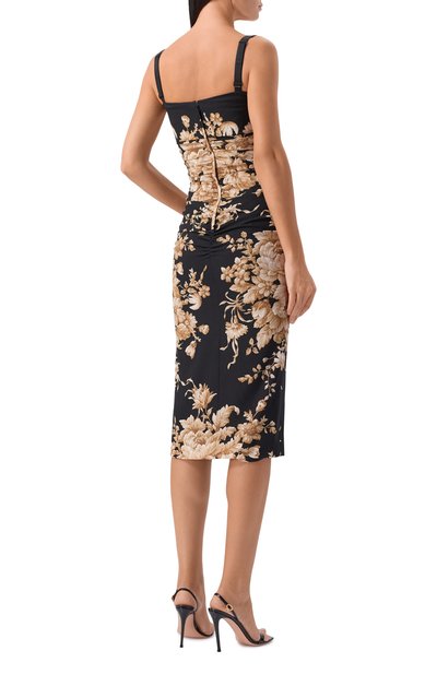 Шелковое платье DOLCE & GABBANA, арт. F6TYJT/FSA7Y, фото 3