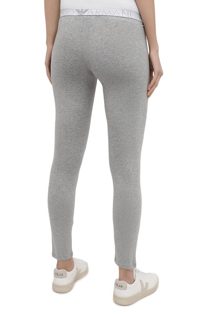 Хлопковые легинсы EMPORIO ARMANI, арт. 164162/1P227, фото 4