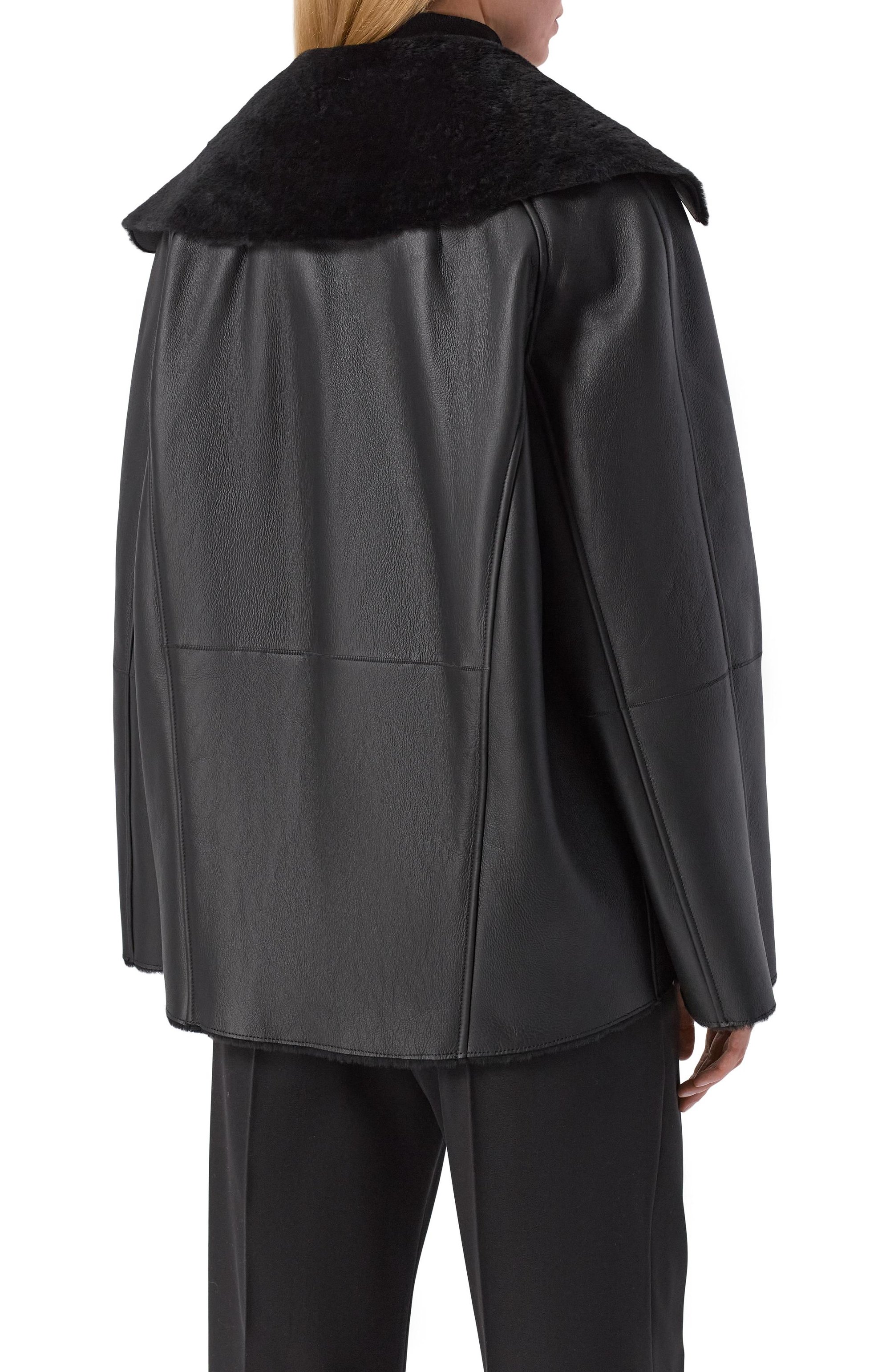 Дубленка из овчины MVST, арт. M25.1PW.F002/BIG SIZE/TEMPESTA MAT PE, фото 4