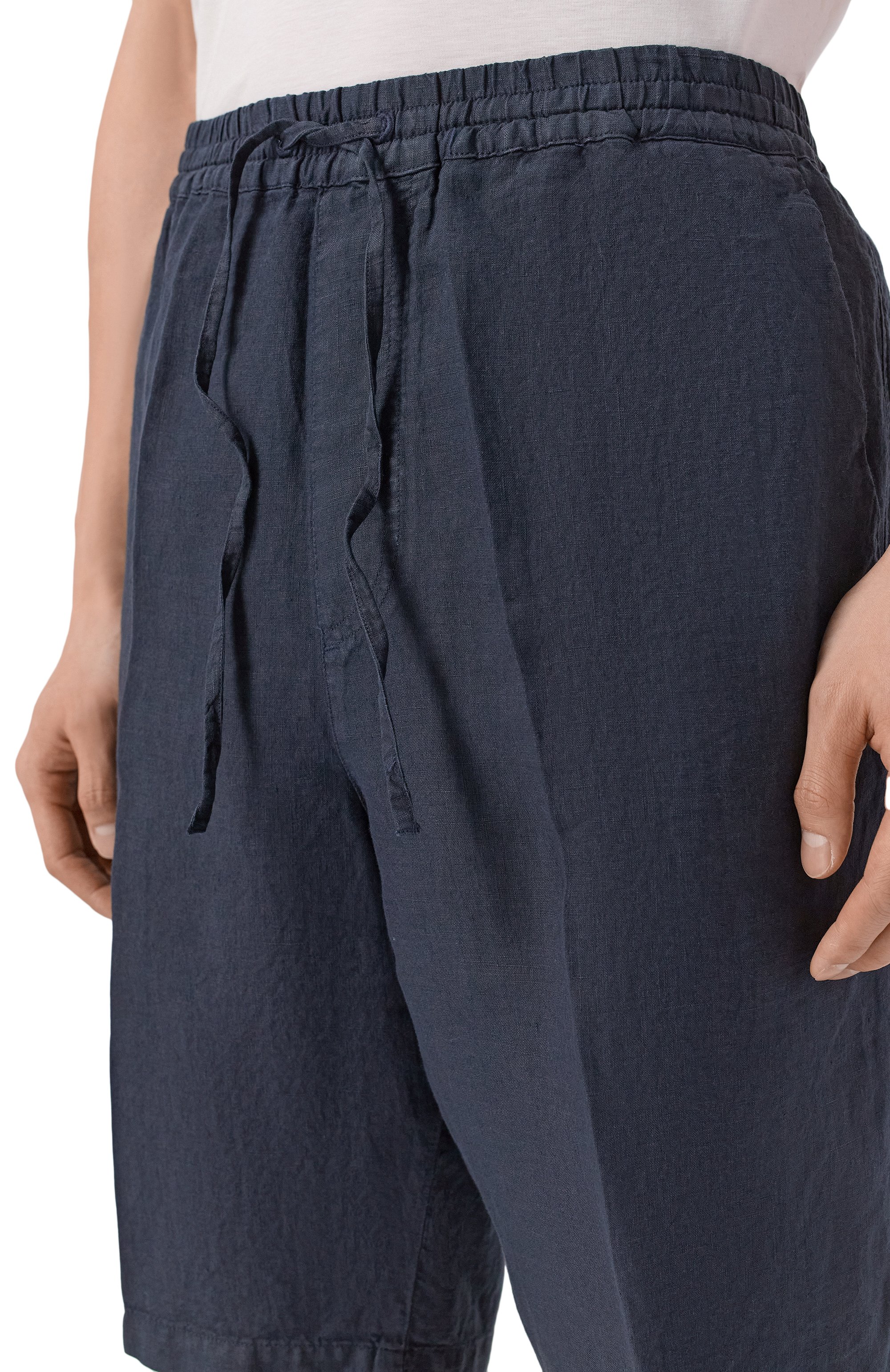 Льняные шорты 120% LINO, арт. 33ALIM29CM/0253/000, фото 5