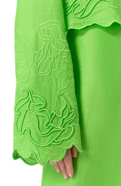 Льняной топ AKHMADULLINA, арт. 1125.2BL604/L517, фото 5