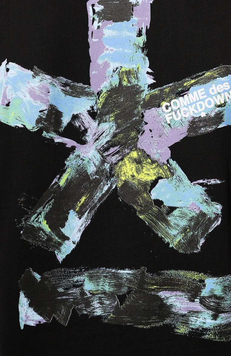 Хлопковая футболка COMME DES FUCKDOWN, арт. CFABM00070, фото 5