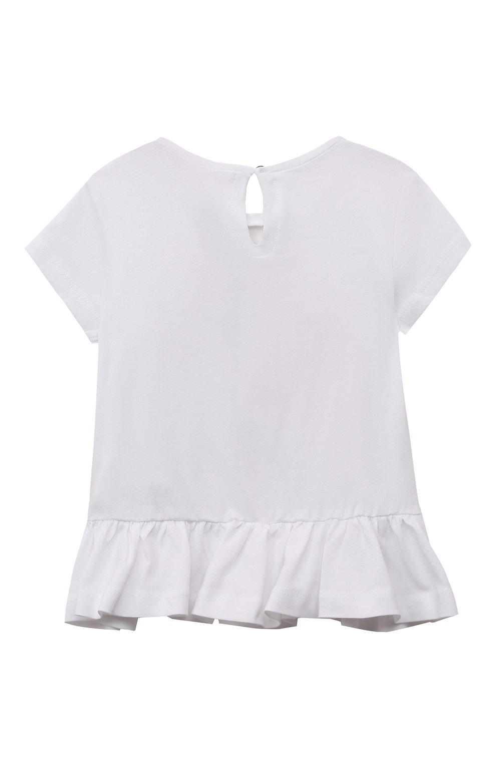 Хлопковая футболка MONNALISA, арт. 39A601, фото 2