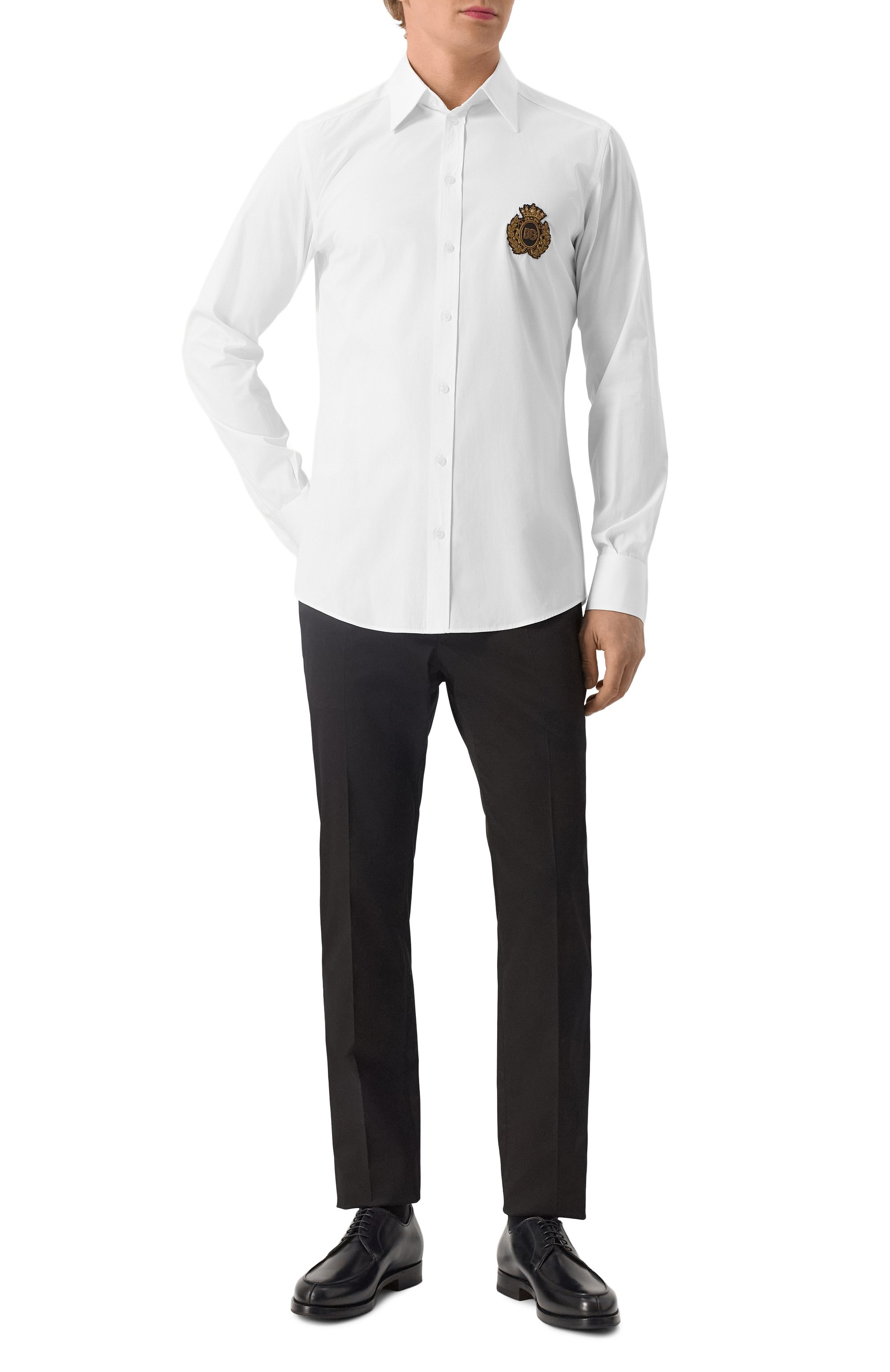 Хлопковые брюки DOLCE & GABBANA, арт. GY6IEZ/GJ090, фото 2