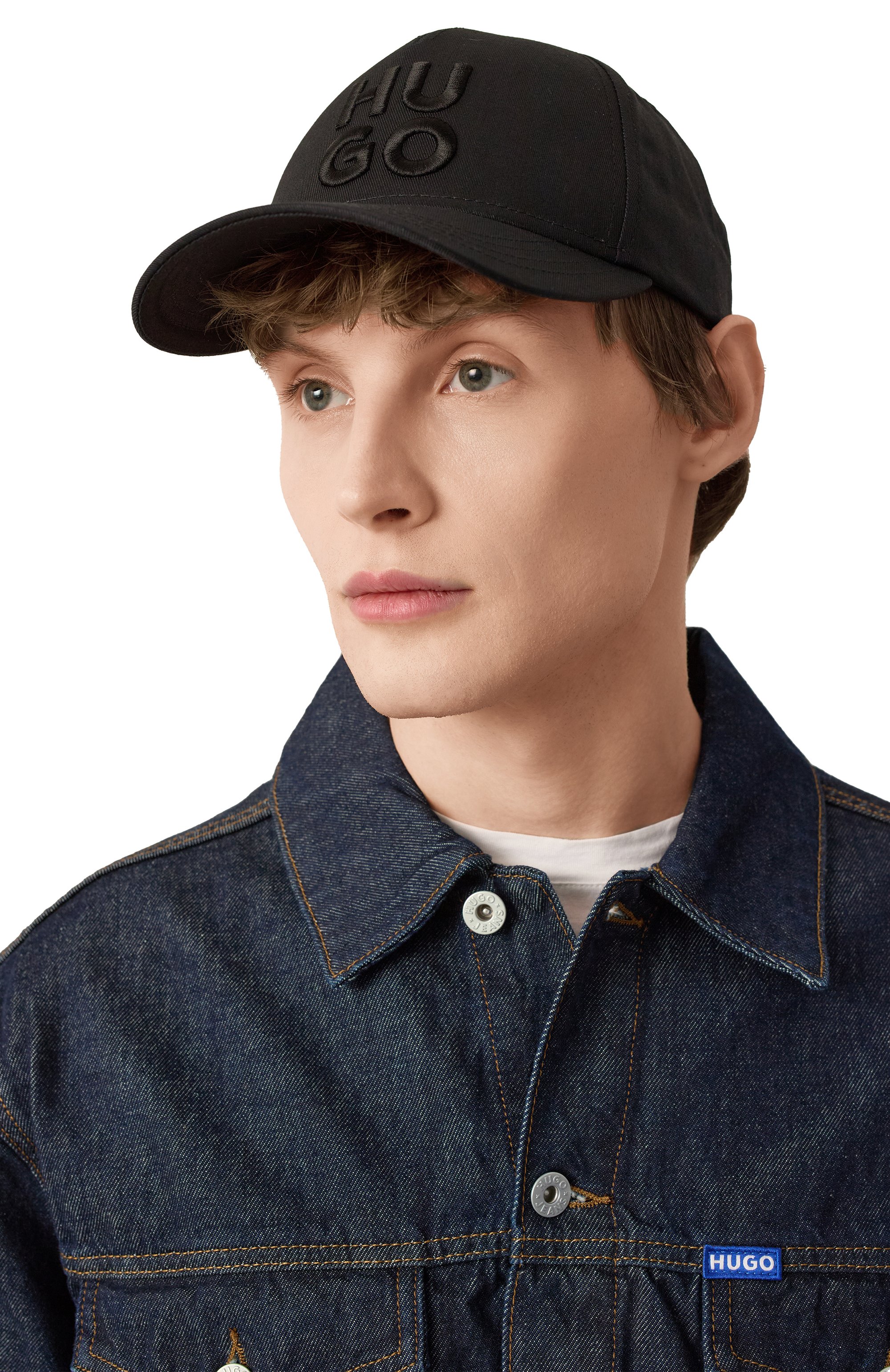 Хлопковая бейсболка HUGO, арт. 50533409, фото 2