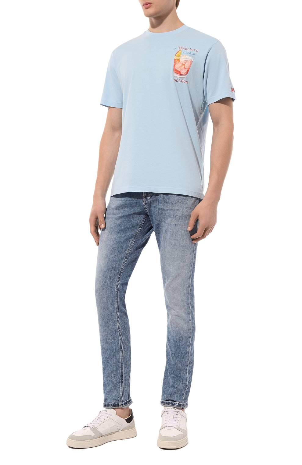 Хлопковая футболка MC2 SAINT BARTH, арт. STBM TSHIRT MAN/TSHM001/02203B, фото 2