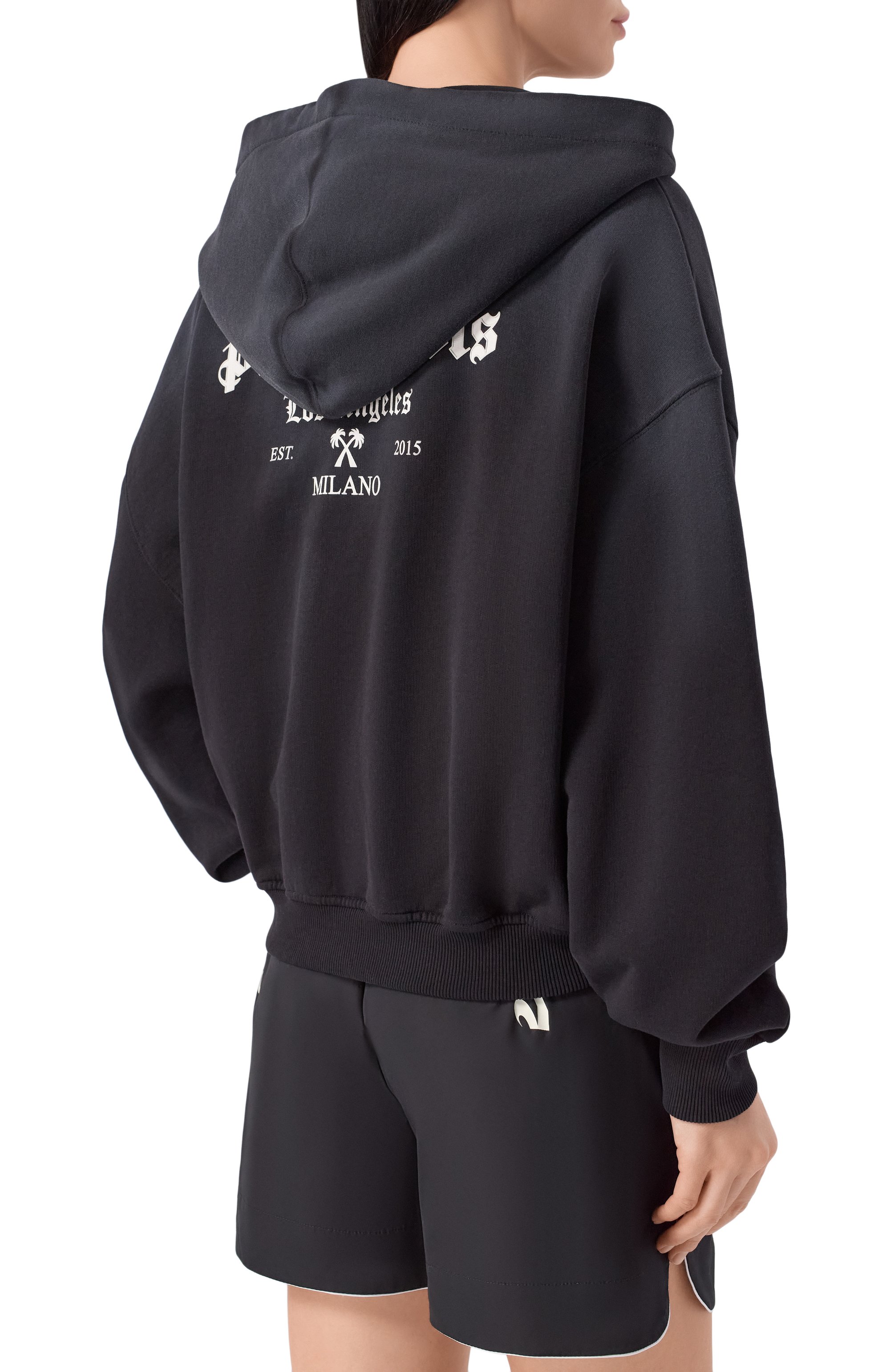 Хлопковая толстовка PALM ANGELS, арт. PWBE014S26FLE001, фото 4