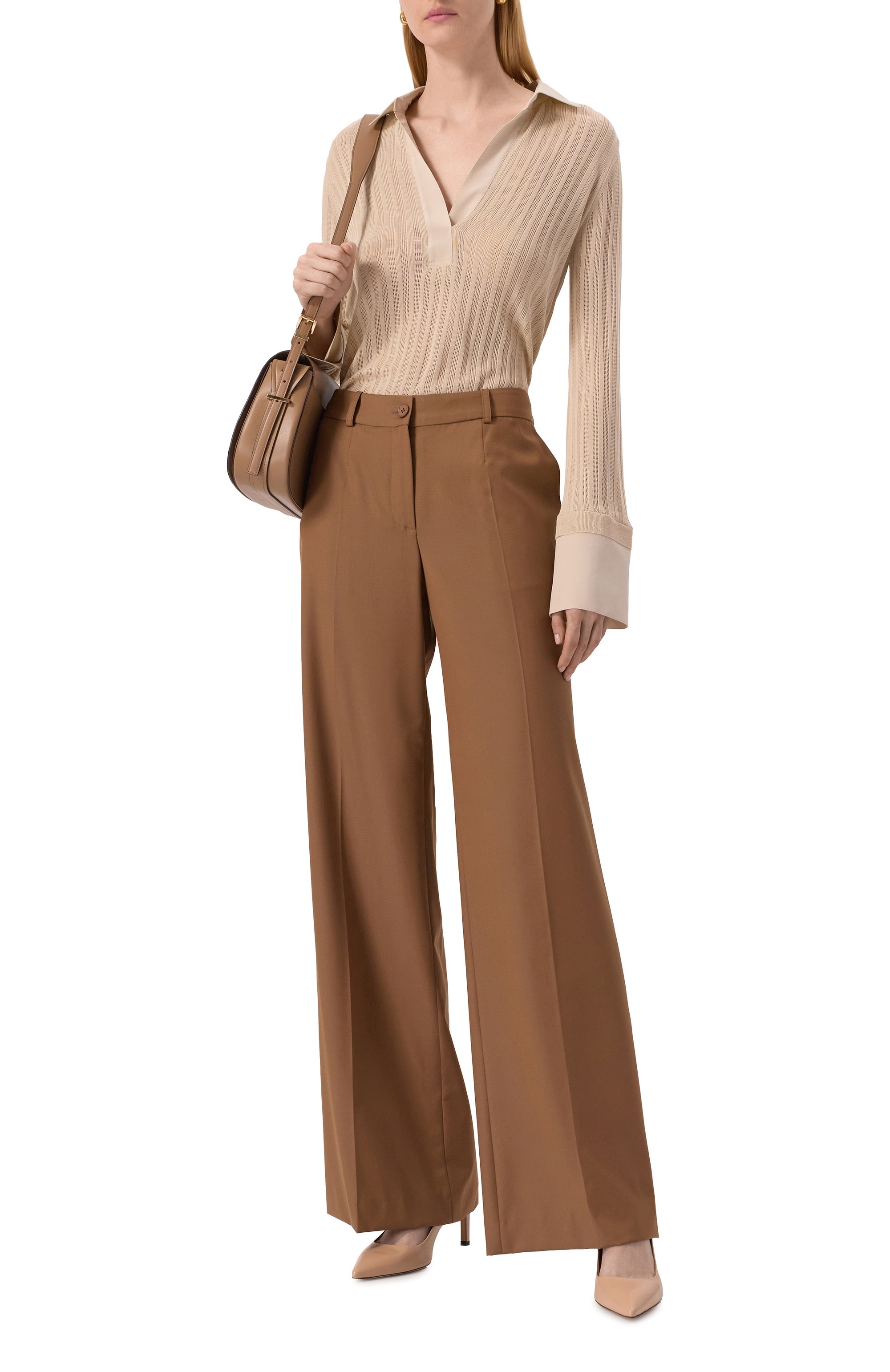 Шелковое поло AGNONA, арт. KD09018/8S180M, фото 2