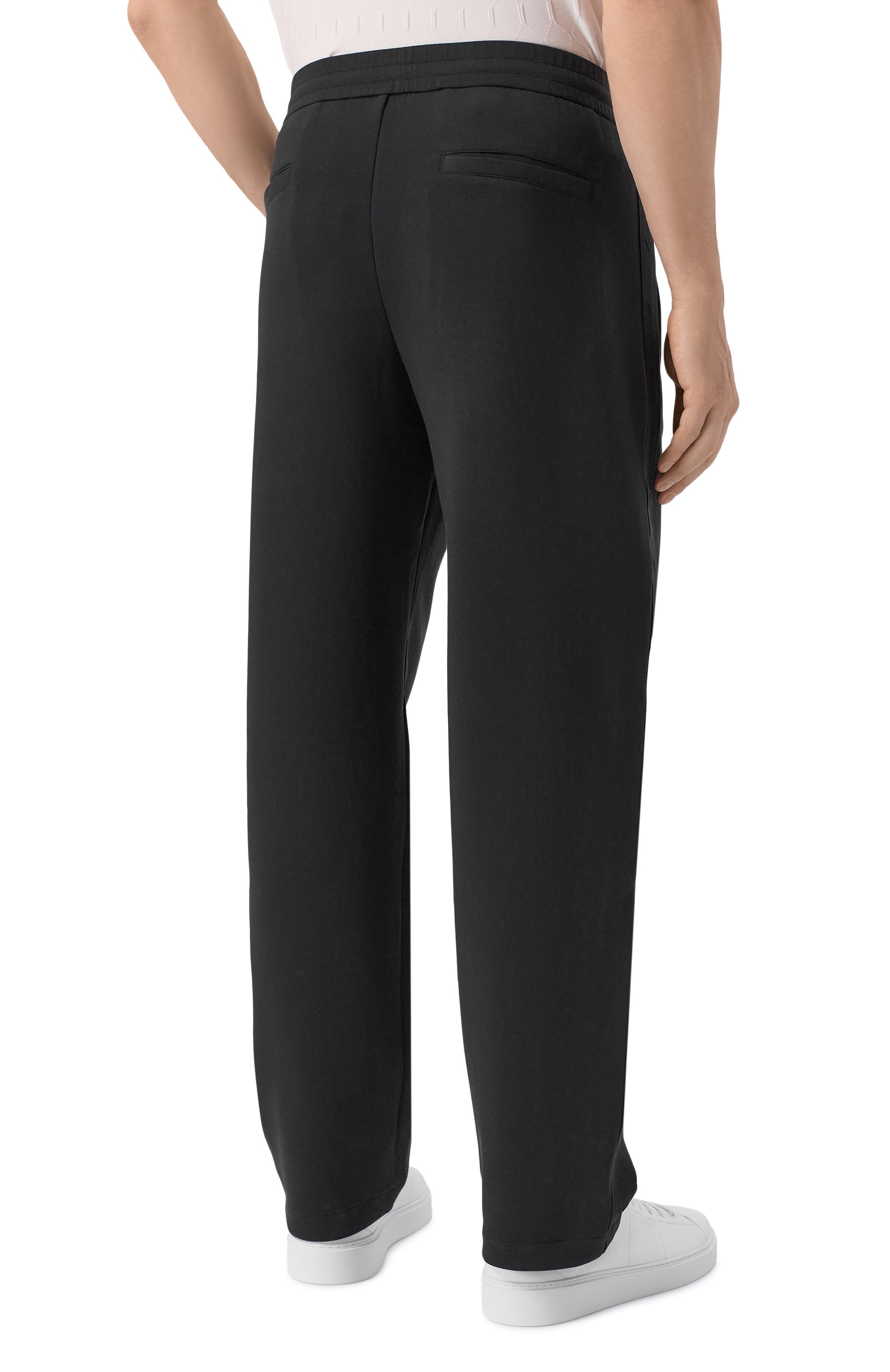 Хлопковые брюки EMPORIO ARMANI, арт. EM005223/AF10013, фото 4