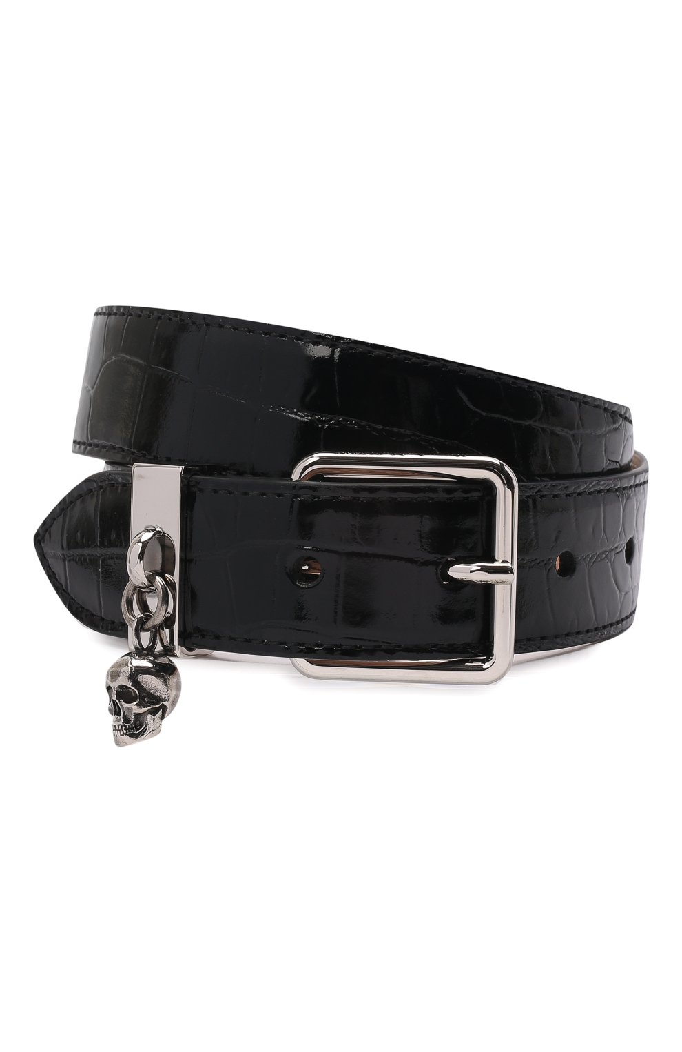 Кожаный ремень ALEXANDER MCQUEEN, арт. 687078/1HB0Y, фото 1