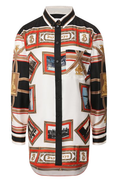 Женская шелковая рубашка BURBERRY, арт. 8014231