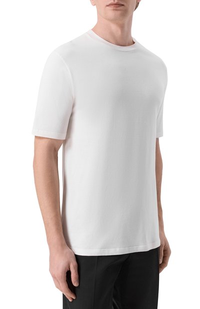 Хлопковая футболка JIL SANDER, арт. J22GC0173/J46219, фото 3