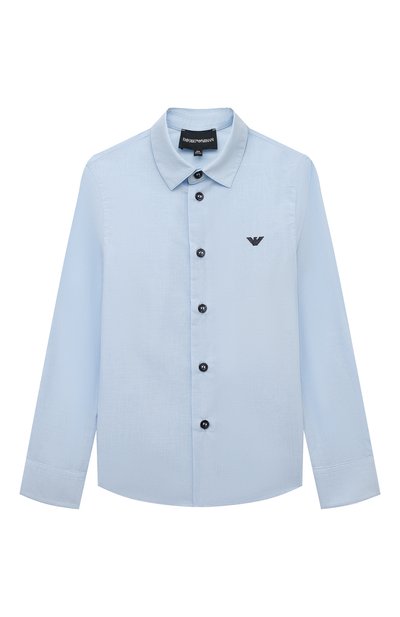 Хлопковая рубашка EMPORIO ARMANI, арт. 6L4C09/4N78Z, фото 1
