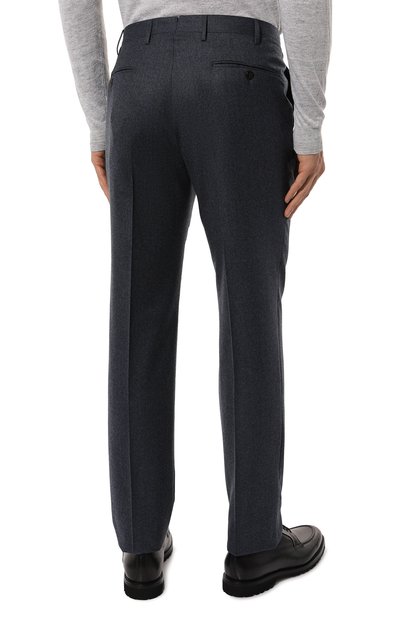 Шерстяные брюки CORNELIANI синего цвета по цене 39700 руб., арт. 925B01-3818111, фото 4 Шерстяные брюки CORNELIANI, арт. 925B01-3818111, фото 4