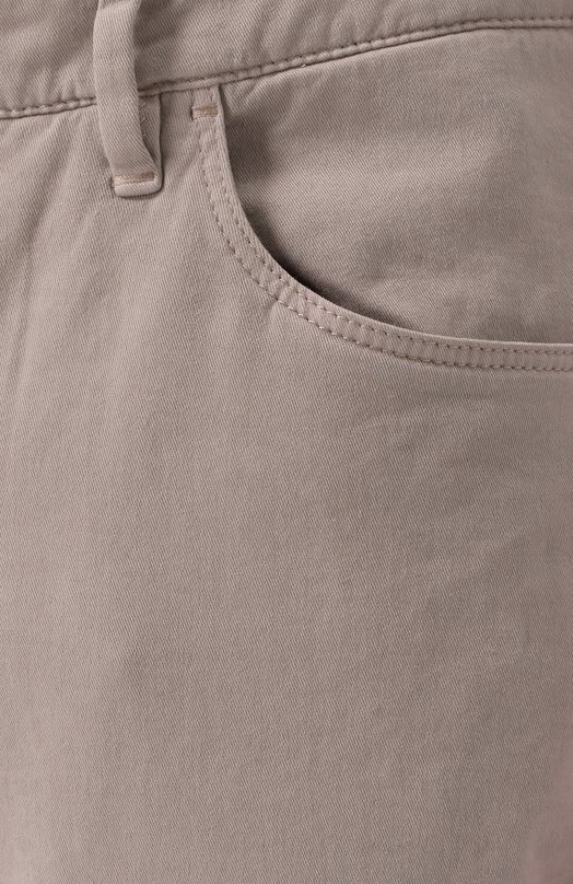 Хлопковые брюки Zilli KZMN01M0320VPLA00 Бежевый  KZMN01M0320VPLA00 Фото 6