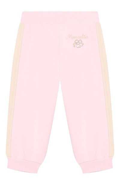 Хлопковые джоггеры MONNALISA, арт. 39G406, фото 2