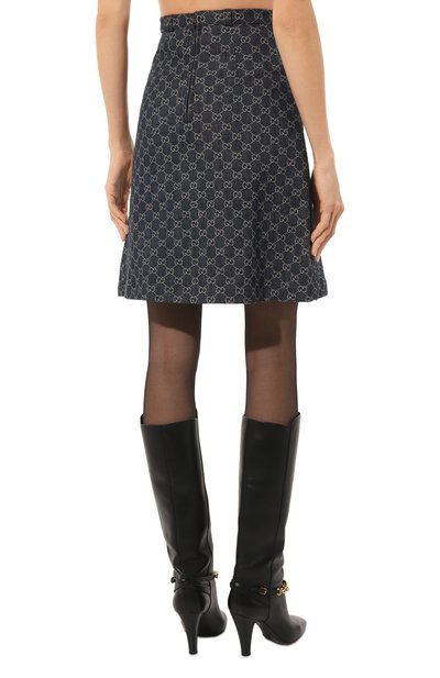 Джинсовая юбка GUCCI, арт. 651415 XDBLL, фото 4