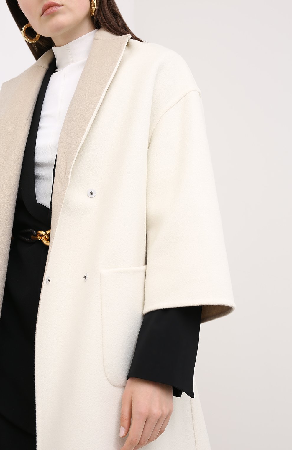 Двустороннее кашемировое пальто BRUNELLO CUCINELLI, арт. ML4549110P, фото 6