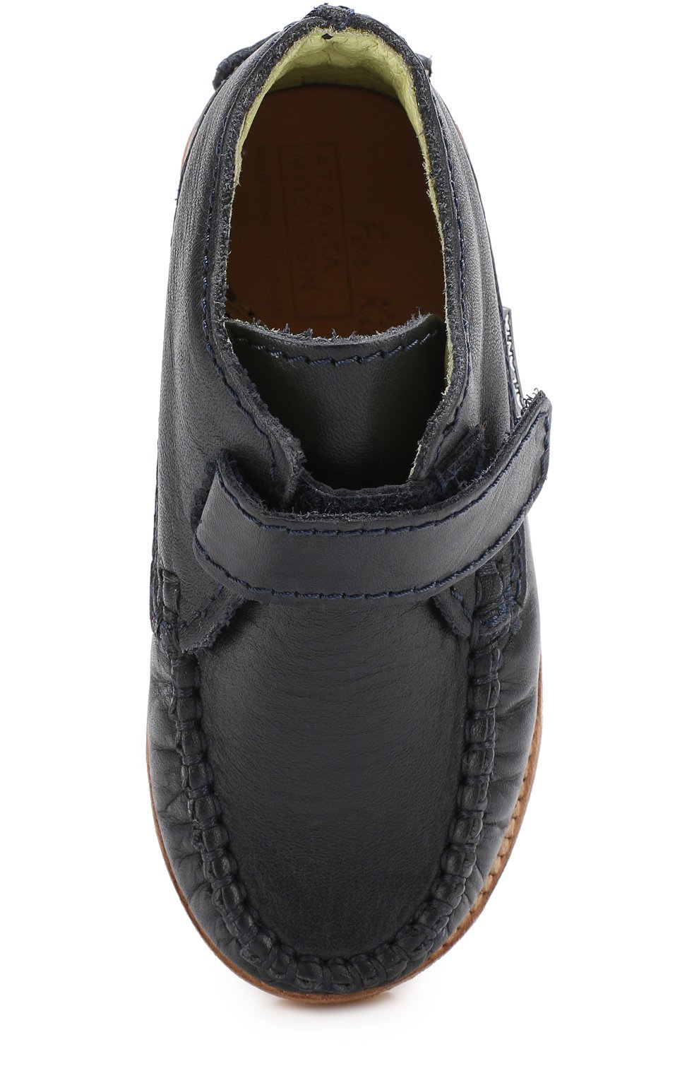 Кожаные ботинки с застежкой велькро ATLANTA MOCASSIN, арт. TX076C/21-27, фото 4