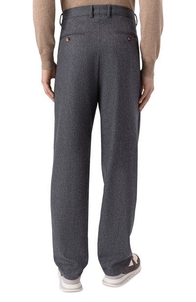 Шерстяные брюки BRUNELLO CUCINELLI, арт. M038PS2480, фото 4