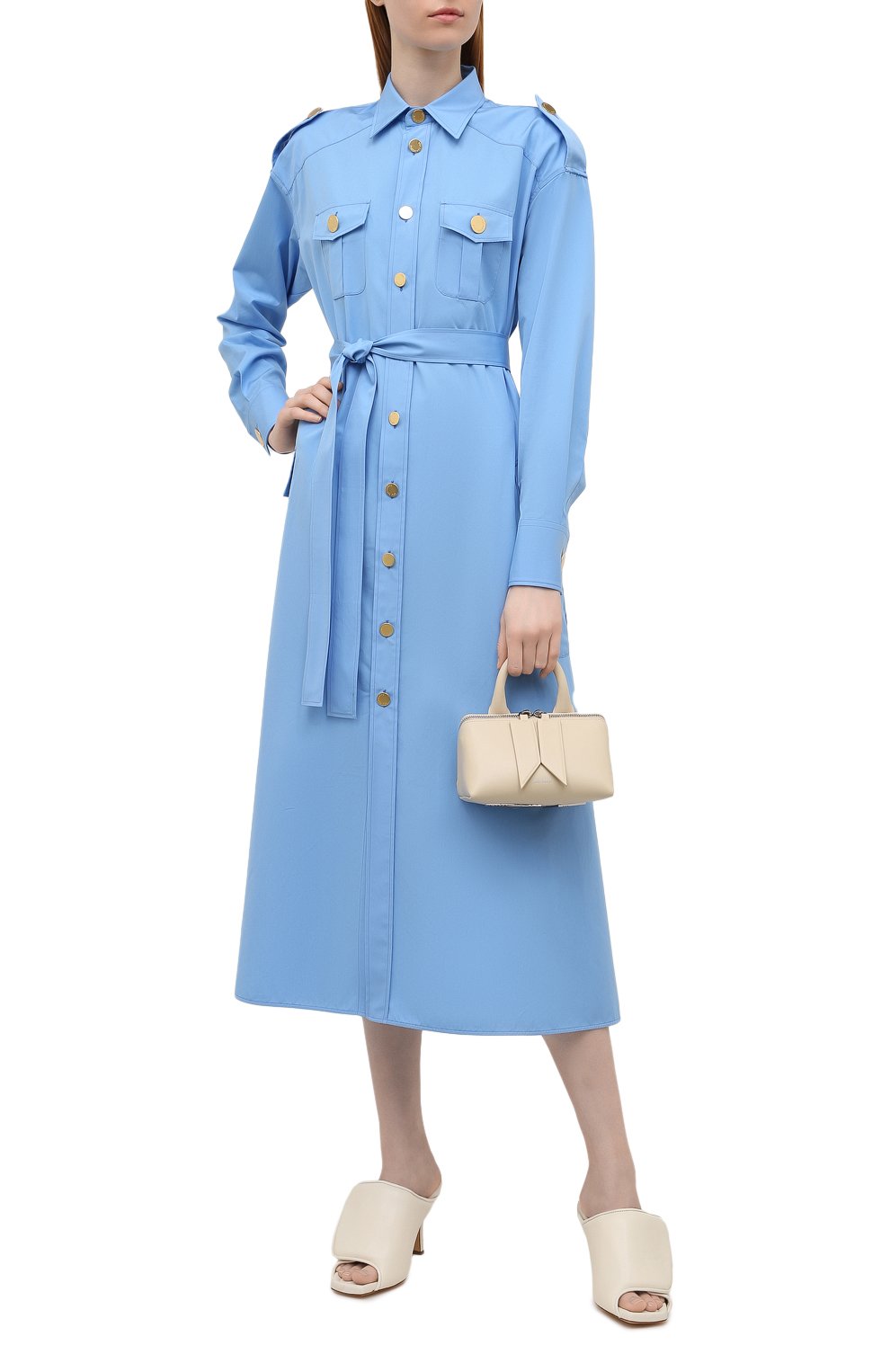 Хлопковое платье DSQUARED2, арт. S75CV0526/S36275, фото 2