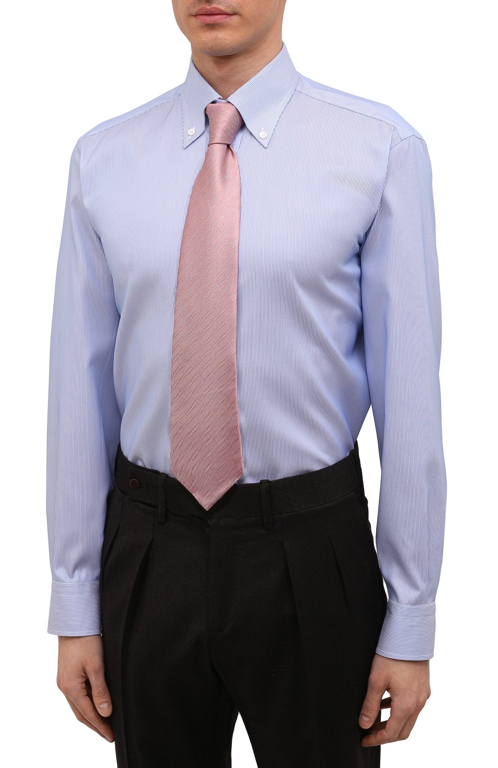 Хлопковая сорочка BRIONI, арт. RCB80M/P105H, фото 4