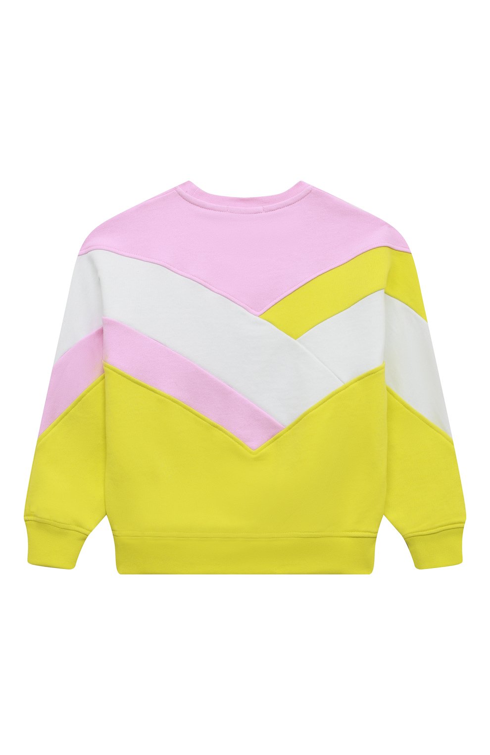 Хлопковый свитшот MSGM KIDS розового цвета по цене 13250 руб., арт. MS028761, фото 2 Хлопковый свитшот MSGM KIDS, арт. MS028761, фото 2