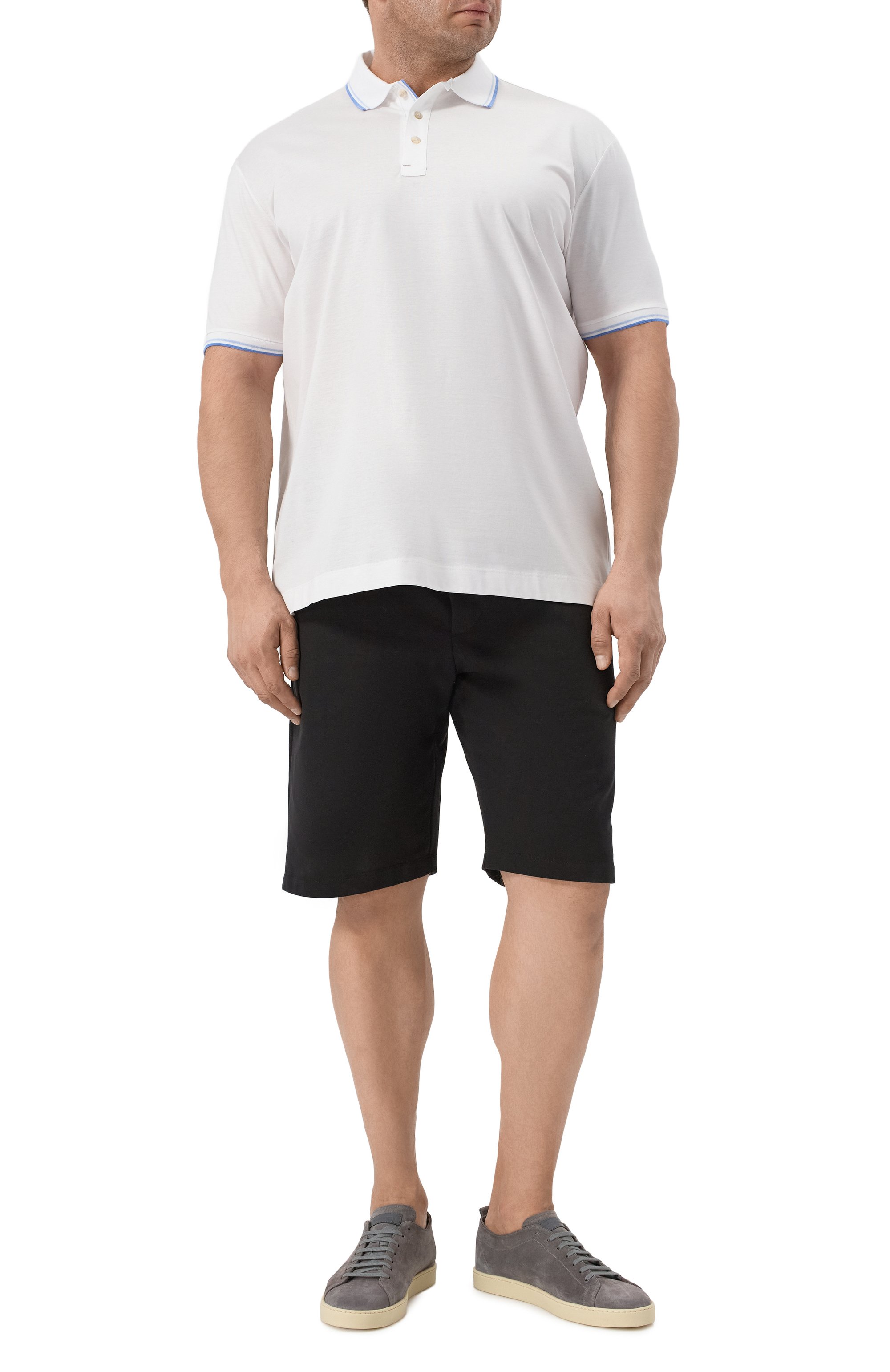 Хлопковое поло PAUL&SHARK, арт. 25411258, фото 2