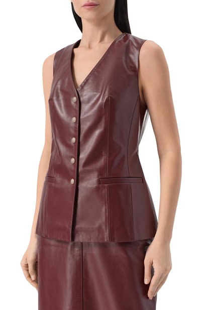 Кожаный жилет NOBLE&BRULEE, арт. NB98/140824/2, фото 3