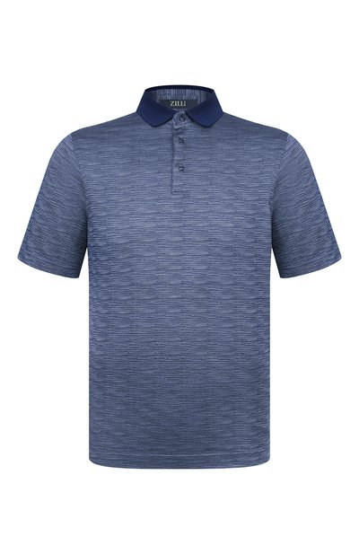 Мужское шелковое поло ZILLI, арт. KBP002M0600VZLU00
