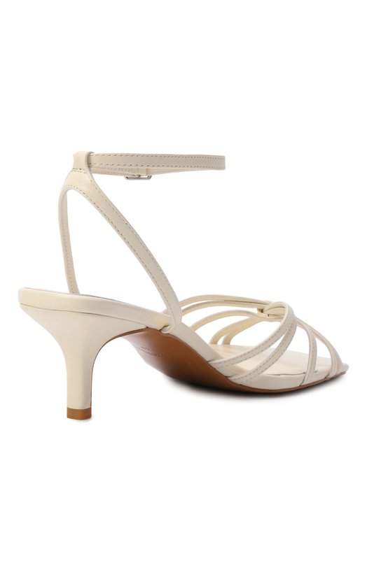 Кожаные босоножки Rosemary 12 STOREEZ 139872 Кремовый  139872 Фото 5