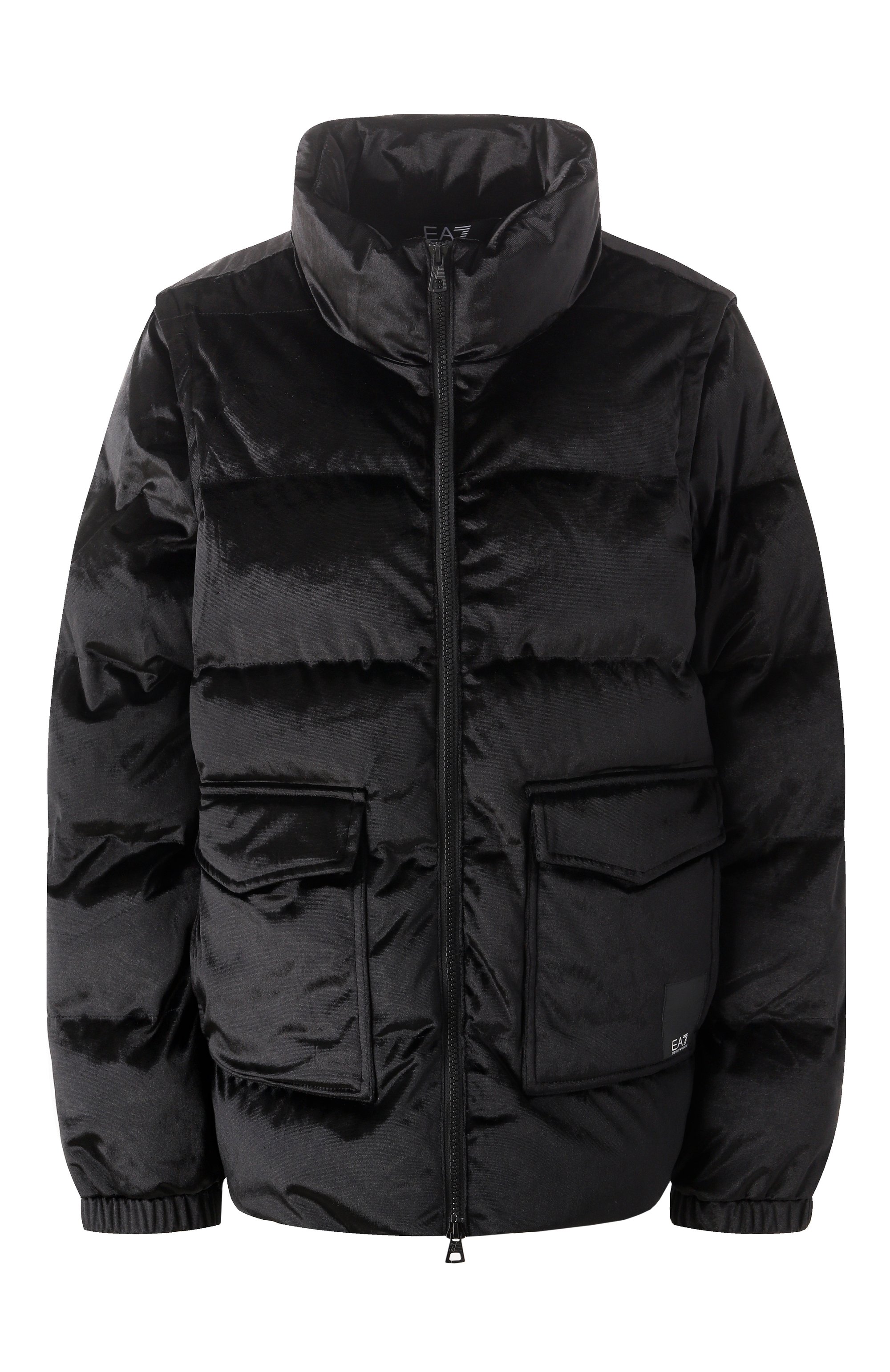 Бархатный пуховик EA7, арт. 6DTB06/TNGBZ, фото 1