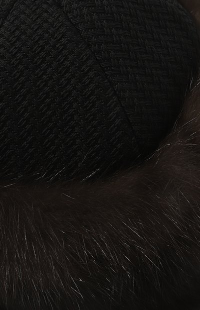 Шапка из меха соболя BLACK SABLE, арт. BS-47CF5, фото 3