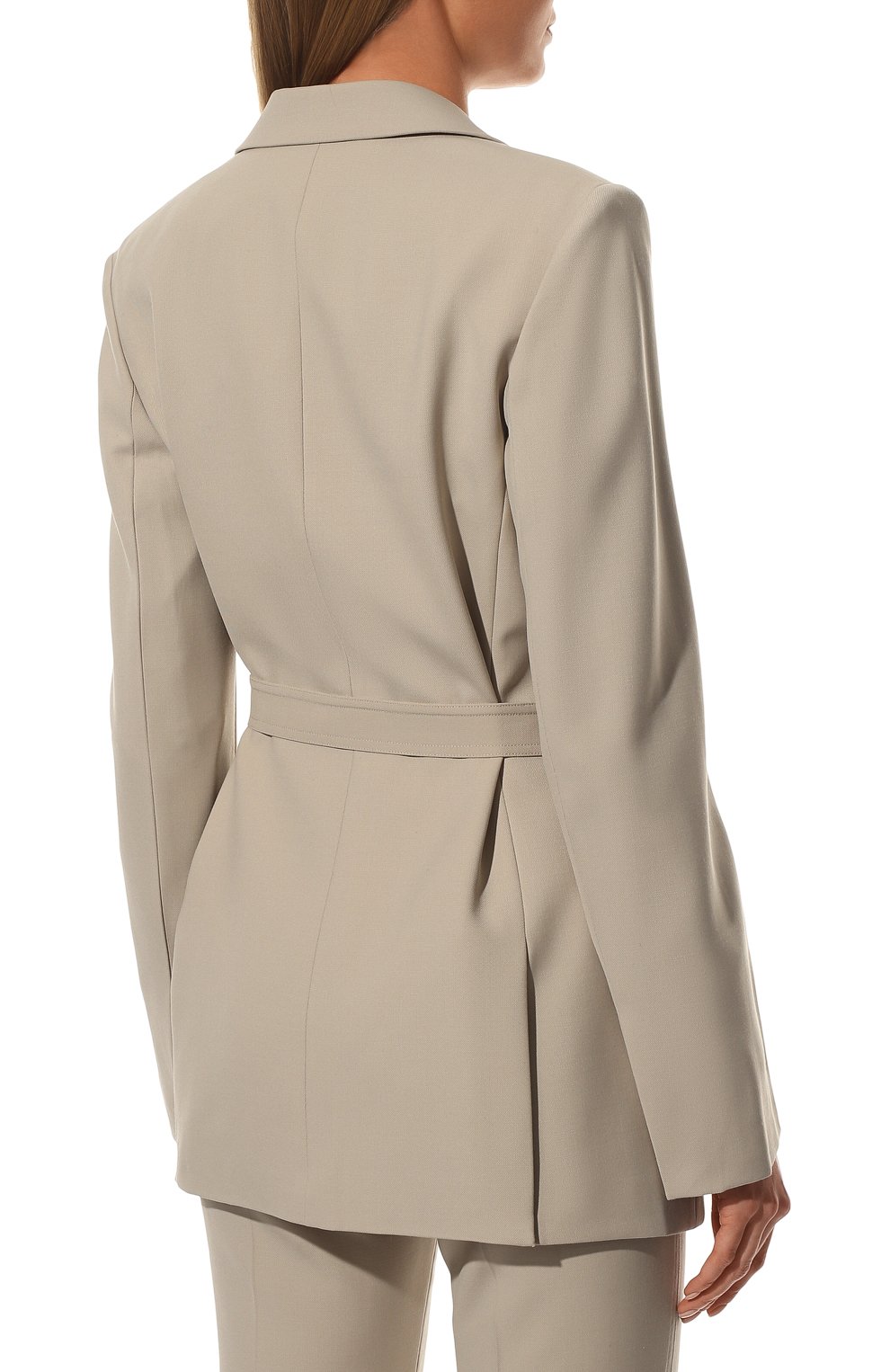 Жакет HELMUT LANG бежевого цвета по цене 59950 руб., арт. L09HW102, фото 4 Жакет HELMUT LANG, арт. L09HW102, фото 4
