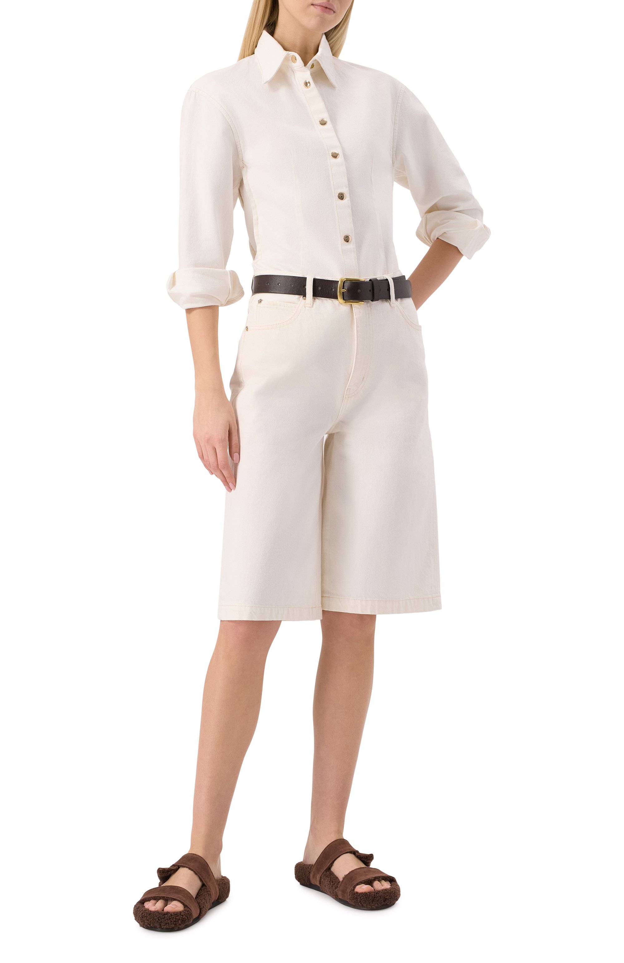 Джинсовые шорты FRAME DENIM, арт. WP25DST003, фото 2