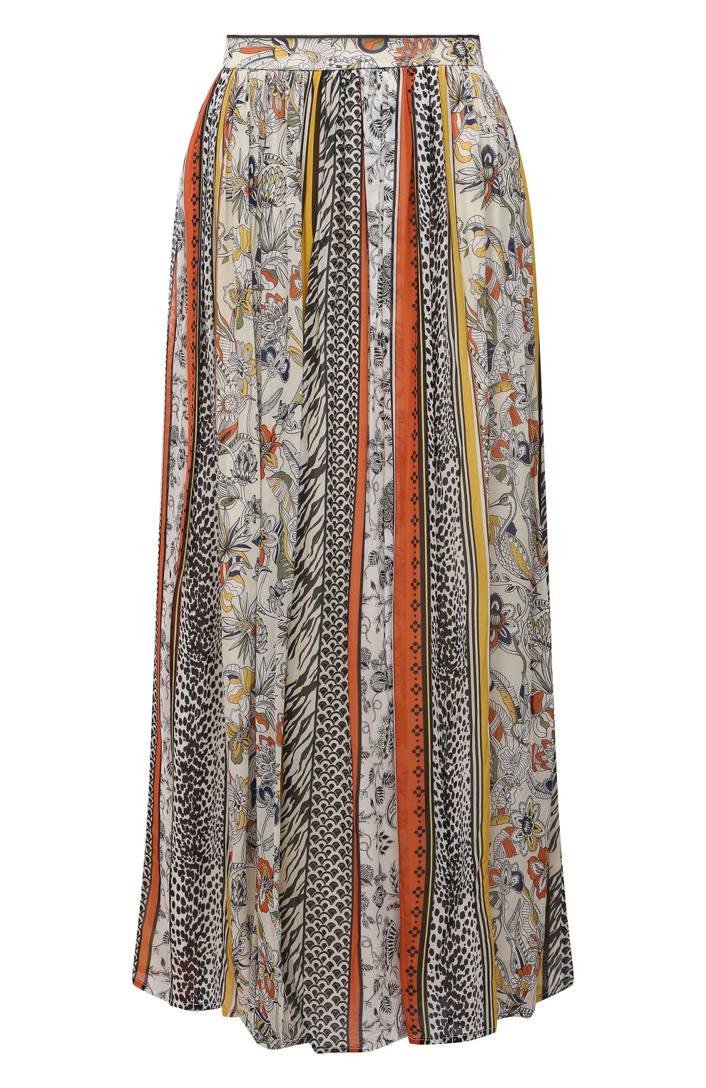 Юбка из вискозы ERMANNO FIRENZE разноцветного цвета по цене 41800 руб., арт. D38ET GN17GFE, фото 1 Юбка из вискозы ERMANNO FIRENZE, арт. D38ET GN17GFE, фото 1