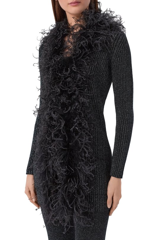 Кардиган из шерсти и вискозы Valentino 8B3KE04Y/A4B Чёрный  8B3KE04Y/A4B Фото 3