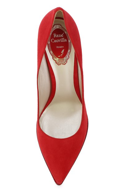 Замшевые туфли grace RENE CAOVILLA, арт. C09188-100-C001V126, фото 5