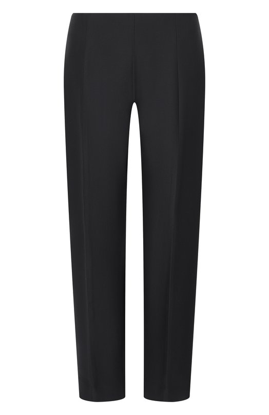 Брюки из шерсти и шелка TOTEME 261-WRB0377-FB0567 Чёрный 261-WRB0377-FB0567