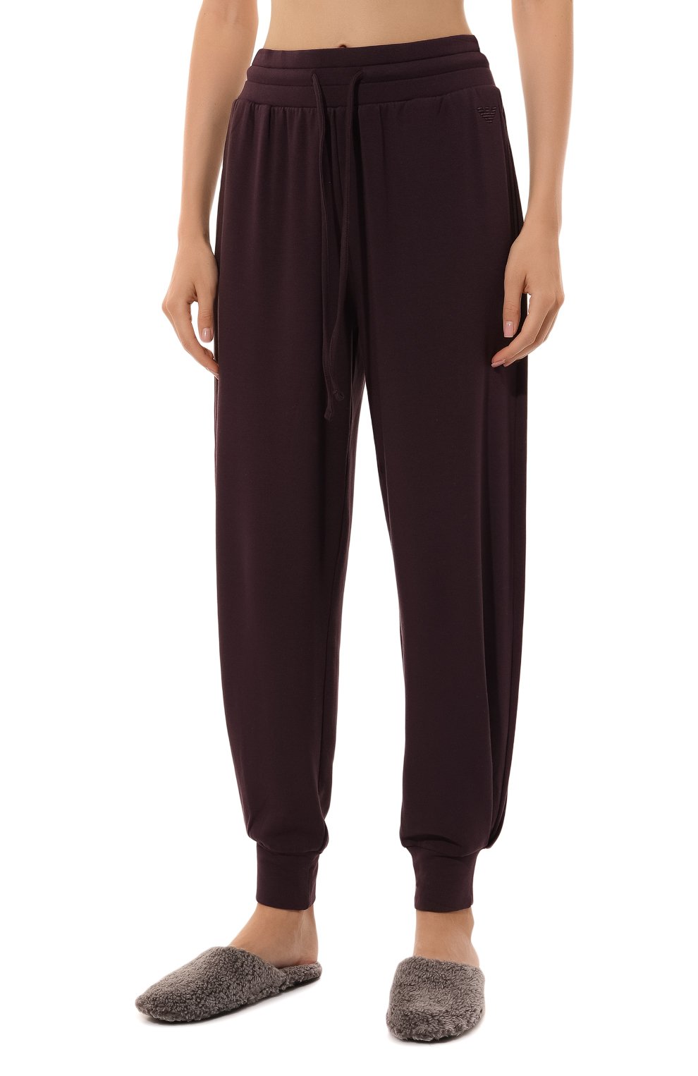 Джоггеры из вискозы EMPORIO ARMANI, арт. 164910/4F264, фото 3