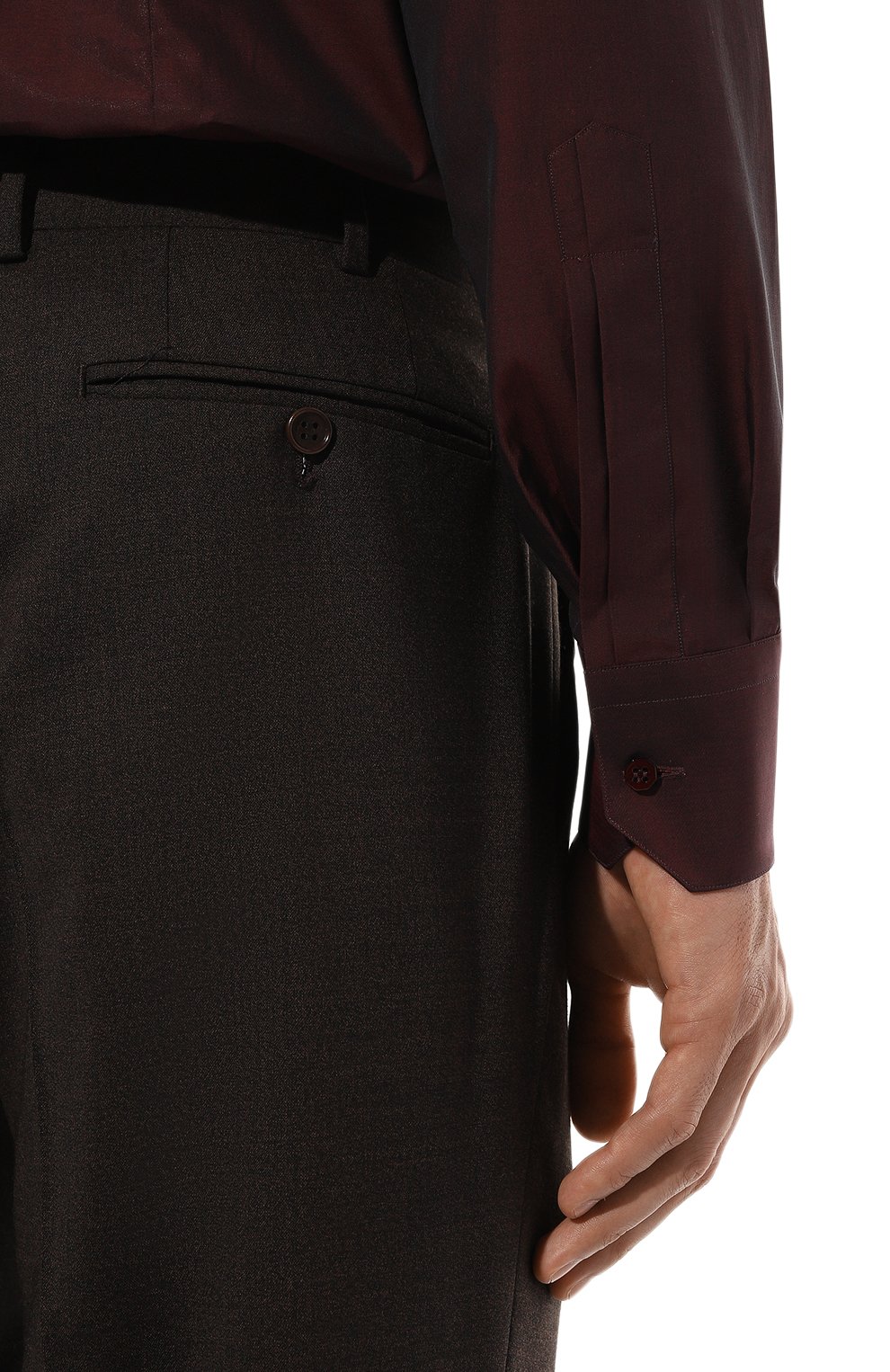 Хлопковая сорочка STEFANO RICCI, арт. MC007131/R122B, фото 6