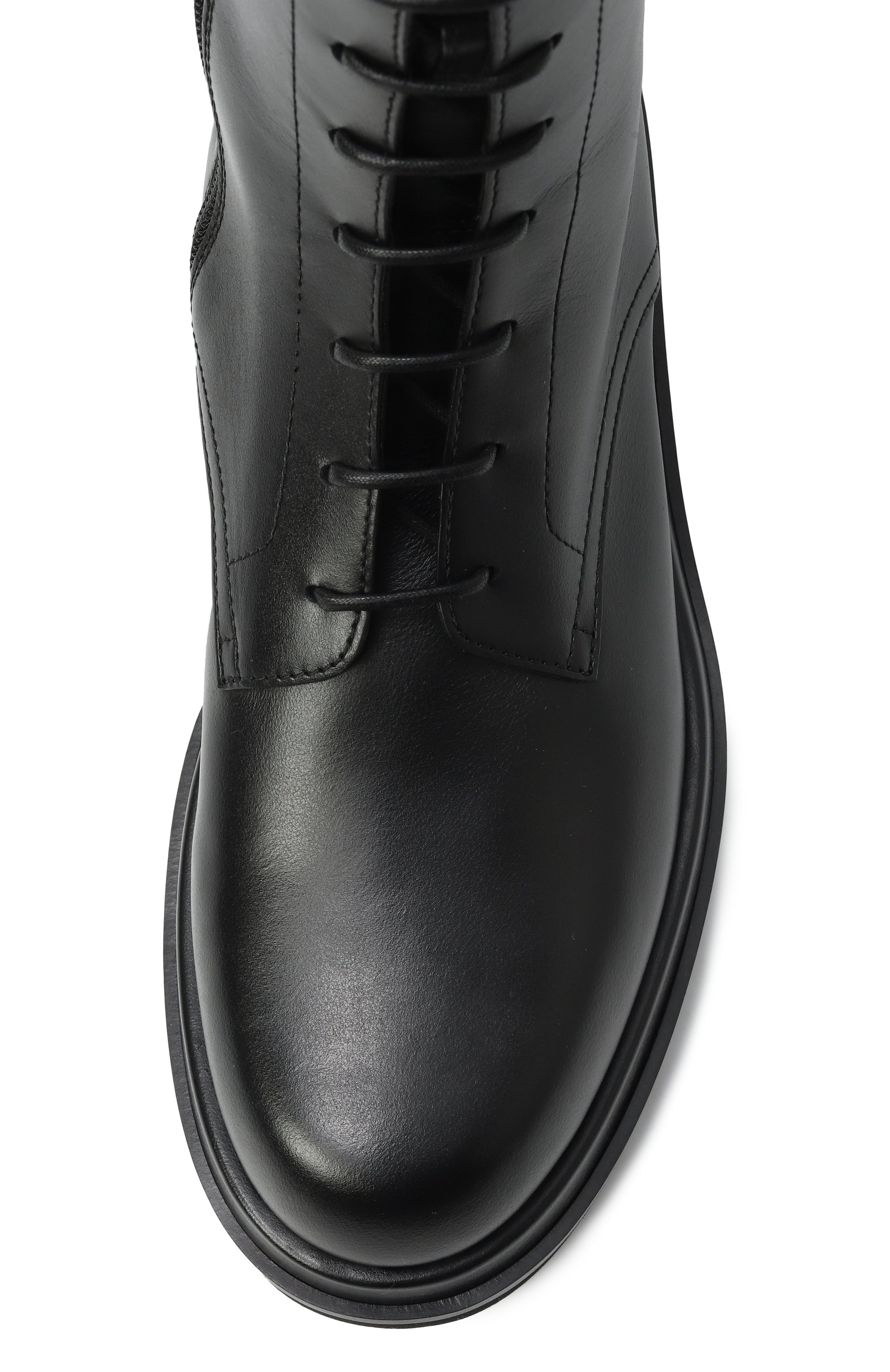 Кожаные ботинки GIORGIO ARMANI, арт. GW001516/AF14846, фото 6